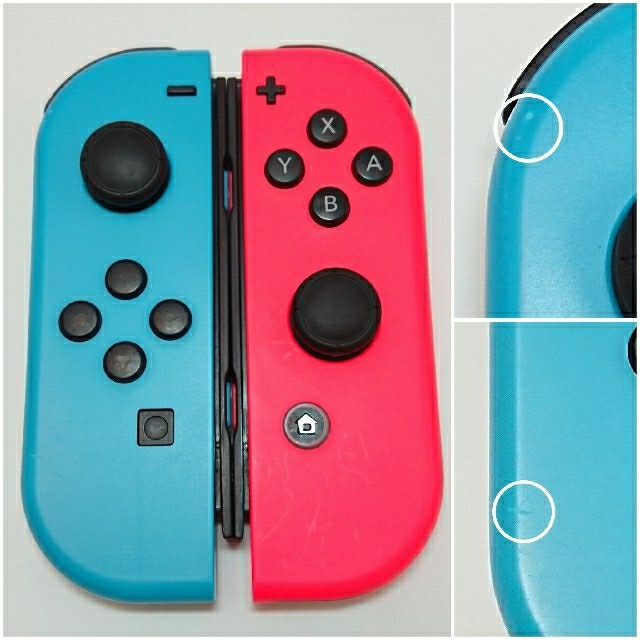 Nintendo Switch(ニンテンドースイッチ)の【動作確認済】Nintendo Switch Joy Con 本体 ジョイコン  エンタメ/ホビーのゲームソフト/ゲーム機本体(その他)の商品写真