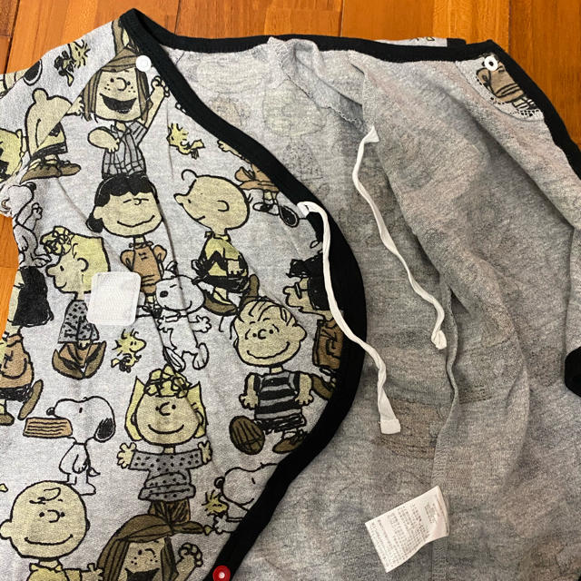 PEANUTS(ピーナッツ)のスヌーピー＊ロンパース  50〜60 キッズ/ベビー/マタニティのベビー服(~85cm)(ロンパース)の商品写真