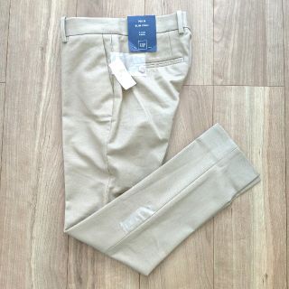 ギャップ(GAP)の新品タグ付○gap クロップドパンツ ベージュ 000○(クロップドパンツ)