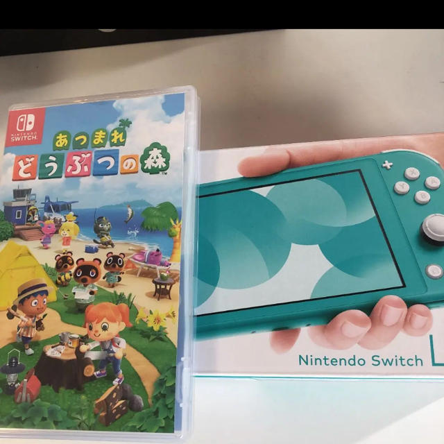 Nintendo Switch  Lite ターコイズ ＋あつもりカセット