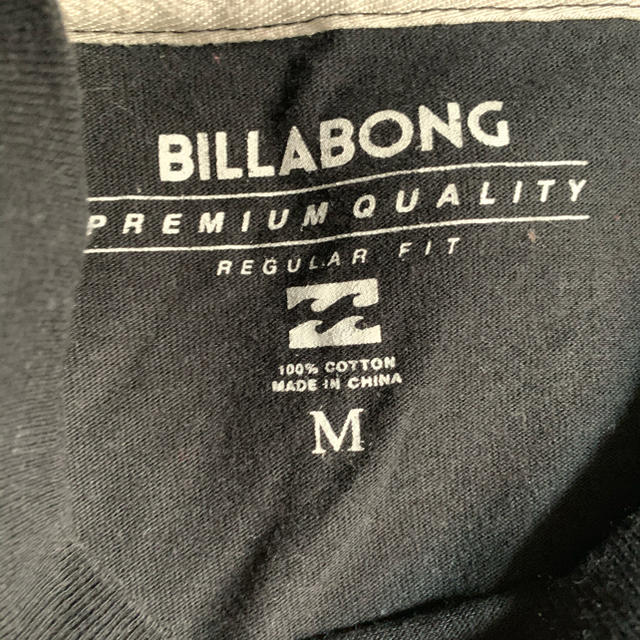 billabong(ビラボン)の【値下げ中・即決可能】BILLABONGロングTシャツ・黒色 メンズのトップス(Tシャツ/カットソー(七分/長袖))の商品写真