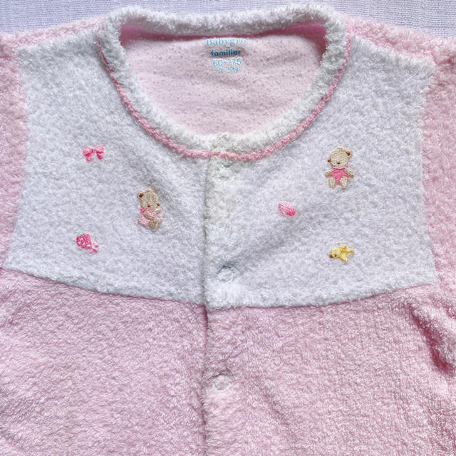 familiar(ファミリア)のファミリア familiar babygro ロンパース カバーオール60-75 キッズ/ベビー/マタニティのベビー服(~85cm)(カバーオール)の商品写真