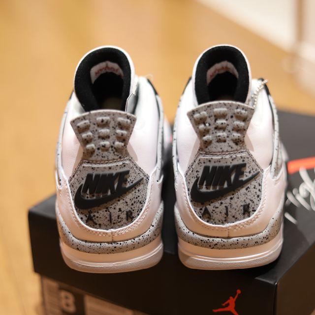 26 Nike Air Jordan 4 Retro White Cement 1