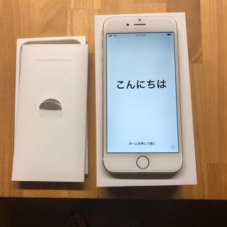 アイフォーン(iPhone)のApple iPhone 6 16GB MG492J/A A1586 ゴールド (スマートフォン本体)