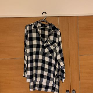 ザラ(ZARA)のZARA BASICチェックシャツ(シャツ/ブラウス(長袖/七分))