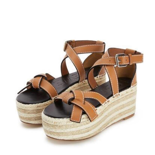 LOEWE - LOEWE Gate Wedge Espadrilleの通販 by m's shop｜ロエベなら