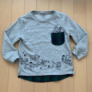 アカチャンホンポ(アカチャンホンポ)の101ワンちゃん　ディズニー　トレーナー　100(Tシャツ/カットソー)