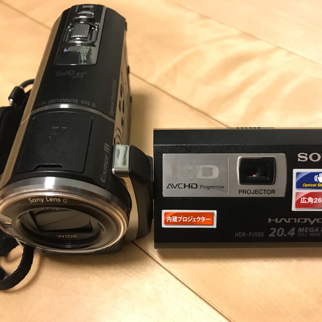 sony ハンディカム HDR-PJ590V - notariarosaliamejia.com