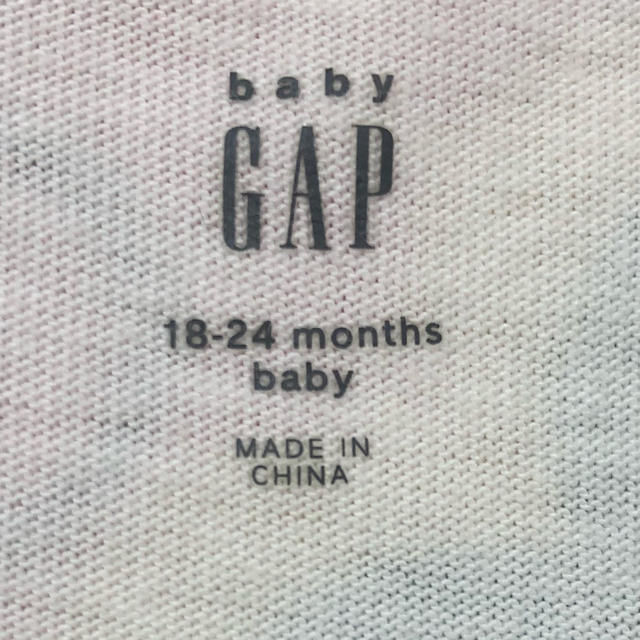 babyGAP(ベビーギャップ)のbaby GAP ワンピース 80〜90 キッズ/ベビー/マタニティのキッズ服女の子用(90cm~)(ワンピース)の商品写真