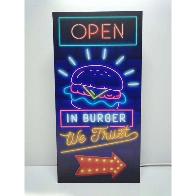 Lサイズ】ハンバーガー カフェ ダイナー 看板 置物 アメリカン Lサイズ】ハンバーガー カフェ ダイナー 看板 置物 アメリカン