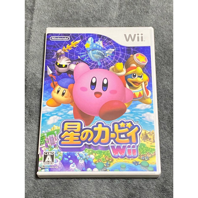 Wii(ウィー)のWiiソフト 星のカービィ エンタメ/ホビーのゲームソフト/ゲーム機本体(家庭用ゲームソフト)の商品写真