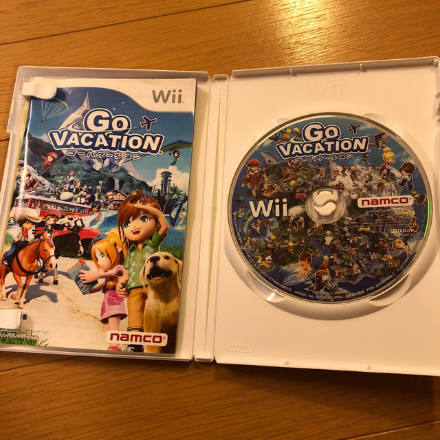 Wii(ウィー)のゴーバケーション Wii エンタメ/ホビーのゲームソフト/ゲーム機本体(家庭用ゲームソフト)の商品写真