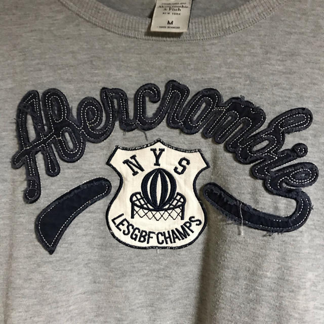 Abercrombie&Fitch(アバクロンビーアンドフィッチ)のアバクロ　　ロングティーシャツ メンズのトップス(Tシャツ/カットソー(七分/長袖))の商品写真
