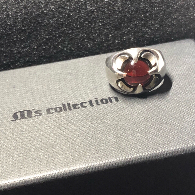 M's collection(エムズコレクション)の最安値✩M's collection  指輪 ガーネット エムズコレクション メンズのアクセサリー(リング(指輪))の商品写真