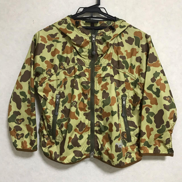 North Face ナイロンパーカー カモ柄