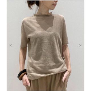 アパルトモンドゥーズィエムクラス(L'Appartement DEUXIEME CLASSE)のアパルトモン KALLMEYER SHORT SLEEVE ROLL NECK(ニット/セーター)