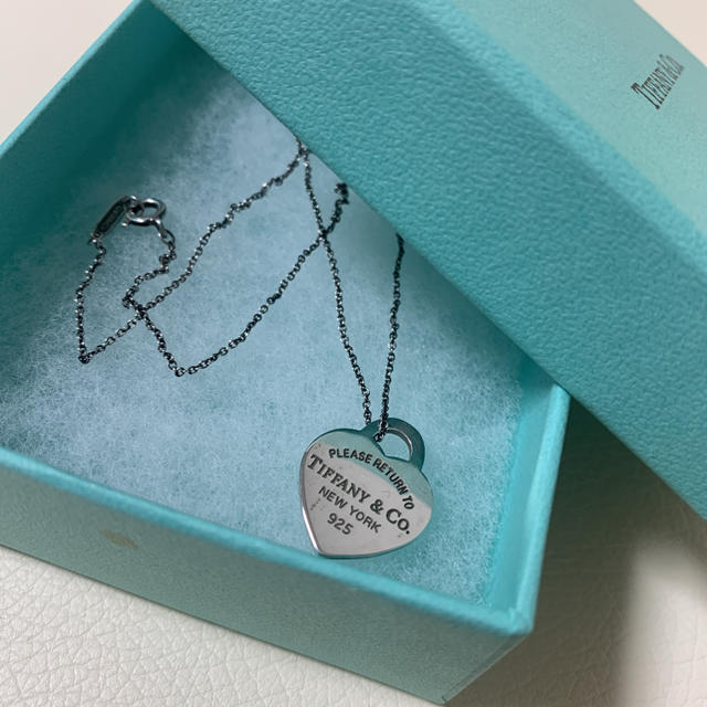 Tiffany & Co.(ティファニー)のTiffany ティファニー　ハート　ネックレス　シルバー レディースのアクセサリー(ネックレス)の商品写真