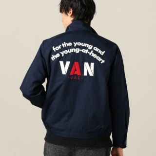 VAN Jacket - ★VAN JAC IVY 定番 アーチロゴ 裏地チェック スイングトップの通販｜ラクマ