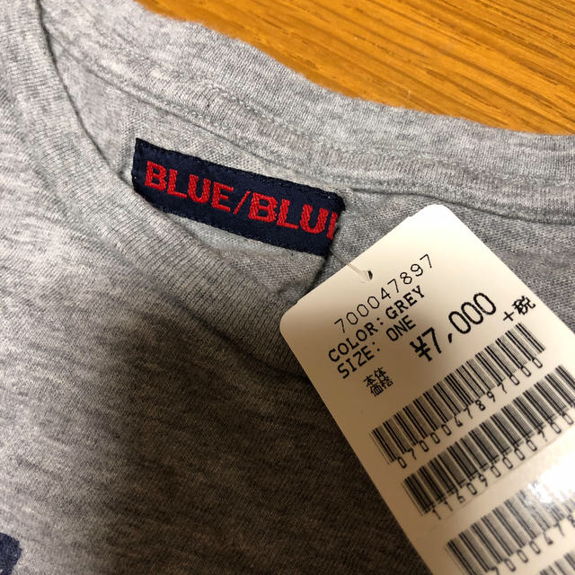 BLUE BLUE(ブルーブルー)のBLUE BLUE☆Tシャツワンピ レディースのトップス(Tシャツ(半袖/袖なし))の商品写真