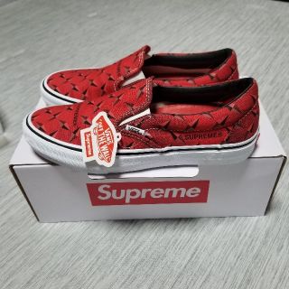 シュプリーム(Supreme)のSupreme × Vans Diamond Plate Slip-On Pro(スニーカー)