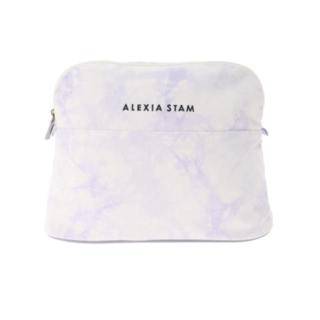 ALEXIA STAN Tie Dye Large Pouch Purple