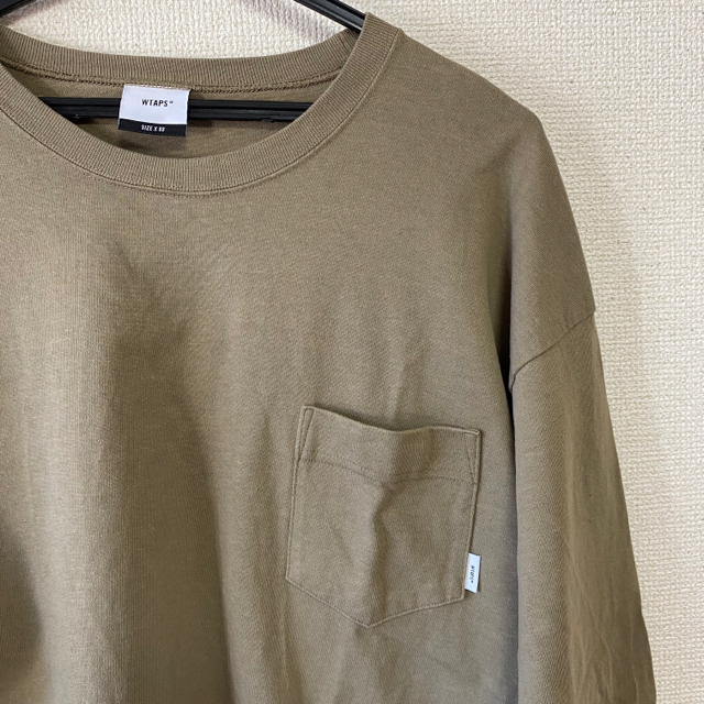 W)taps(ダブルタップス)のwtaps  20ss ロンT 03 オリーブ メンズのトップス(Tシャツ/カットソー(七分/長袖))の商品写真