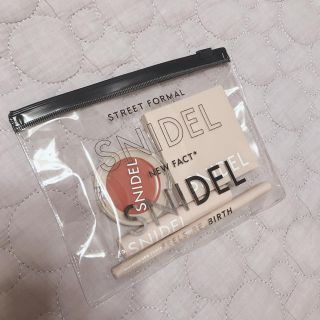 スナイデル(SNIDEL)の【新品未使用品】snidel 雑誌付録メイクセット(コフレ/メイクアップセット)