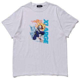 エクストララージ(XLARGE)のXLRAGE 僕のヒーローアカデミア TODOROKI 轟 ホワイトM   (Tシャツ/カットソー(半袖/袖なし))