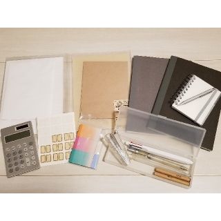 ムジルシリョウヒン(MUJI (無印良品))のMUJIステーショナリーセット(ノート/メモ帳/ふせん)