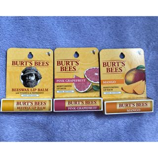 バーツビーズ(BURT'S BEES)の新品 BURT’S BEES3本セット(リップケア/リップクリーム)