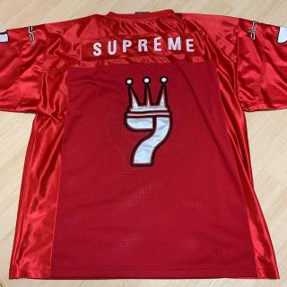 ダダ(DADA)のDADA supreme フットボールシャツ　人気のレッド　サイズXL(アメリカンフットボール)