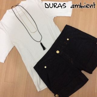 デュラスアンビエント(DURAS ambient)のデュラスアンビエント♡ショートパンツ 黒(ショートパンツ)