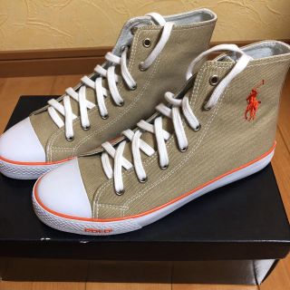 ポロラルフローレン(POLO RALPH LAUREN)のPOLO ラルフローレン ハイカット 24.5cm(スニーカー)