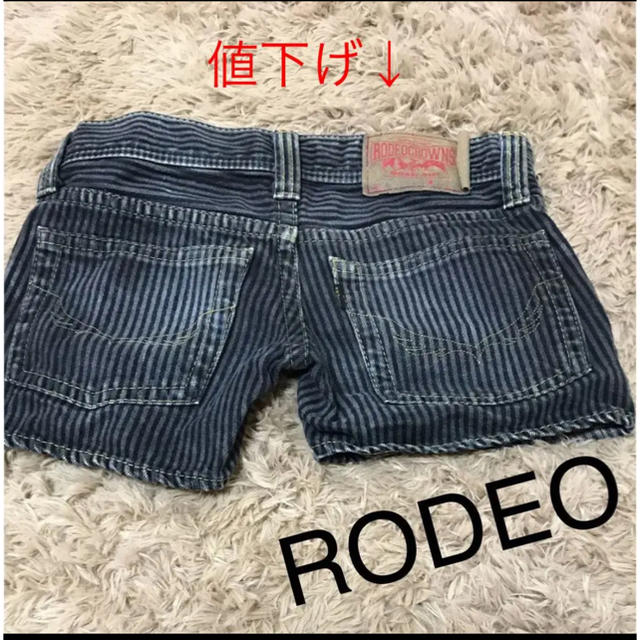 RODEO CROWNS(ロデオクラウンズ)のロデオクラウン デニムショートパンツ レディースのパンツ(ショートパンツ)の商品写真