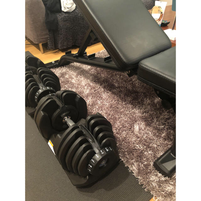 □#□ 可変式ダンベルとベンチセット40kg セット計80kg lahza.jp