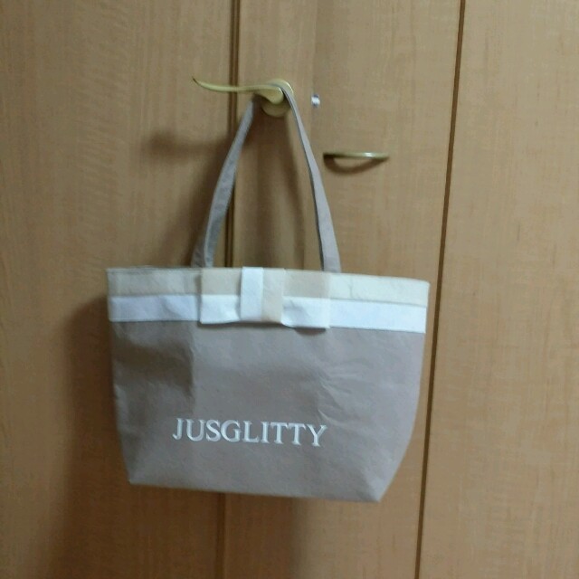 JUSGLITTY(ジャスグリッティー)のジャスグリッティー　ショップ袋 レディースのバッグ(ショップ袋)の商品写真