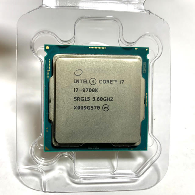 intel Core i7-9700K 使用僅少 PCパーツ