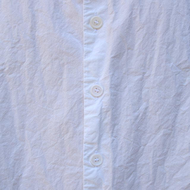COMOLI(コモリ)の新品 CASEY CASEY Paper WAGA SHIRT 半袖 白 XS メンズのトップス(シャツ)の商品写真