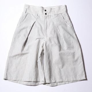 ジエダ(Jieda)のJieDa STRIPE OVER SKATE SHORTS WHITE 2(ショートパンツ)