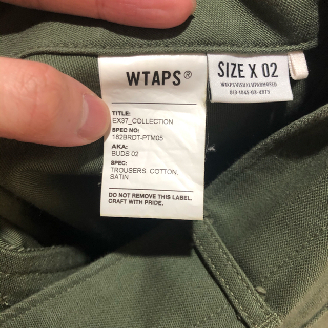 W)taps(ダブルタップス)のWTAPS 18AW WMILL-TROUSER 02 / TROUSERS.  メンズのパンツ(ワークパンツ/カーゴパンツ)の商品写真