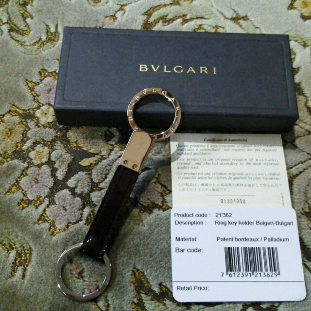 BVLGARI(ブルガリ)の未使用☆BVLGARIキーホルダー レディースのファッション小物(キーホルダー)の商品写真