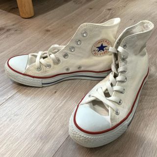 コンバース(CONVERSE)のコンバース オールスター ハイカット　白　ホワイト(スニーカー)