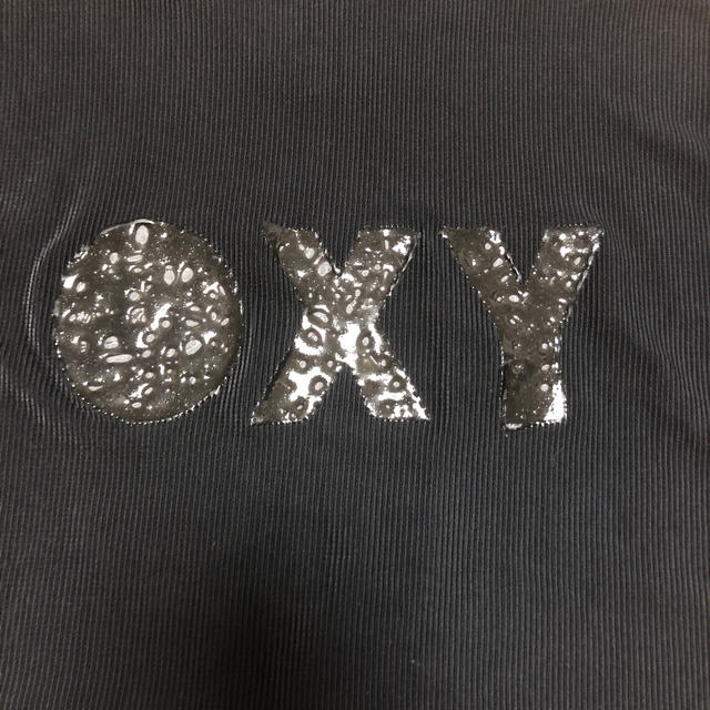 OXY(ライカ)立体ロゴ黒ロングスリーブTシャツ メンズのトップス(Tシャツ/カットソー(七分/長袖))の商品写真