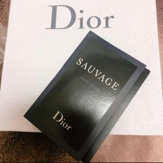 ディオール(Dior)のDior SAUVAGE ソヴァージュ オードトワレ サンプル 1ml(香水(男性用))