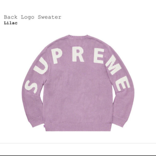 シュプリーム(Supreme)のBack Logo Sweater(ニット/セーター)