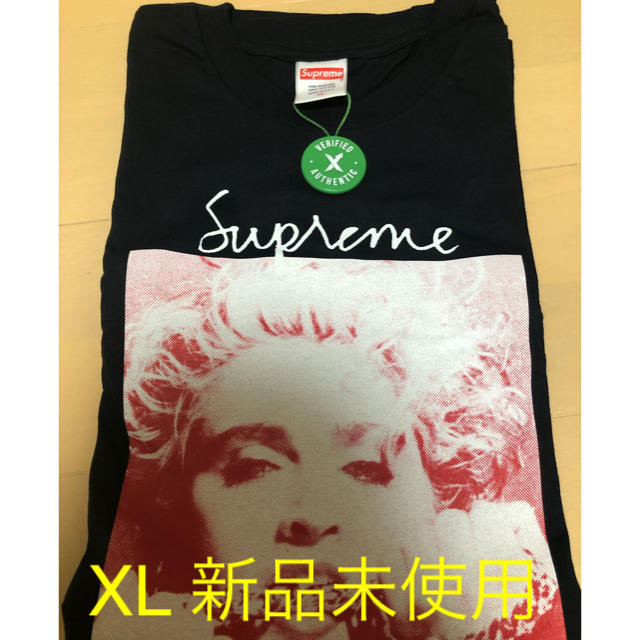 NavySIZEsupreme Madonna tee Navy XL 新品未使用