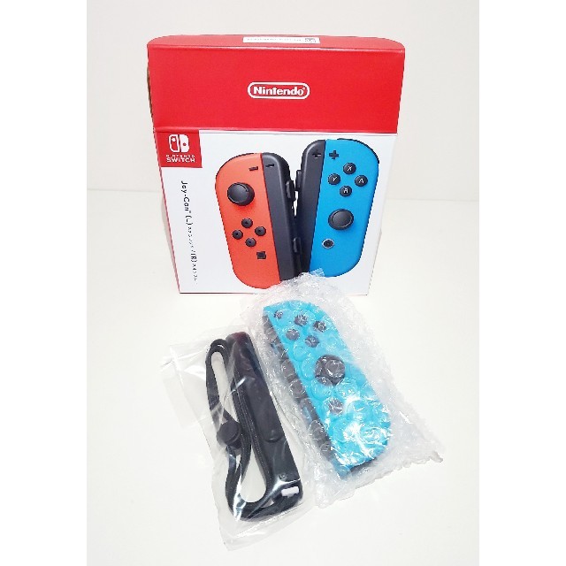 Nintendo Switch(ニンテンドースイッチ)の【新品未使用】Joy-Con ジョイコン (R) / ネオンブルー エンタメ/ホビーのゲームソフト/ゲーム機本体(携帯用ゲーム機本体)の商品写真