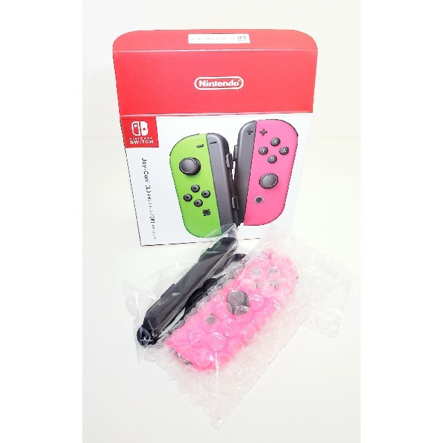 Nintendo Switch(ニンテンドースイッチ)の【新品未使用】Joy-Con ジョイコン (R) / ネオンピンク エンタメ/ホビーのゲームソフト/ゲーム機本体(携帯用ゲーム機本体)の商品写真