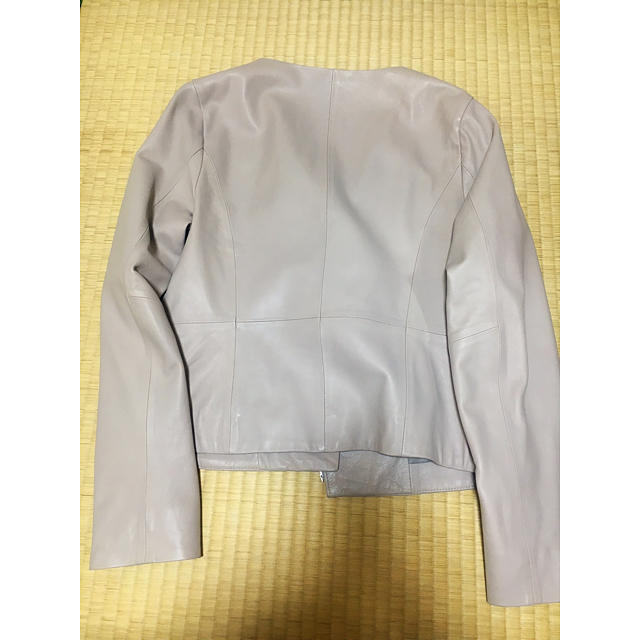 VICKY ラムレザー ライダースジャケット ベージュ | www.mcmchedu.com