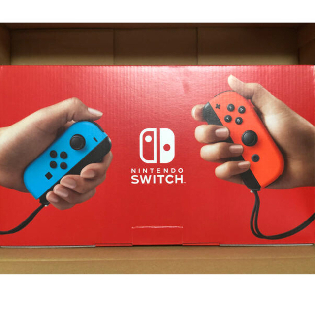 Nintendo Switch(ニンテンドースイッチ)の新品 任天堂 switch 本体 ニンテンドー スイッチ ネオンブルー エンタメ/ホビーのゲームソフト/ゲーム機本体(家庭用ゲーム機本体)の商品写真